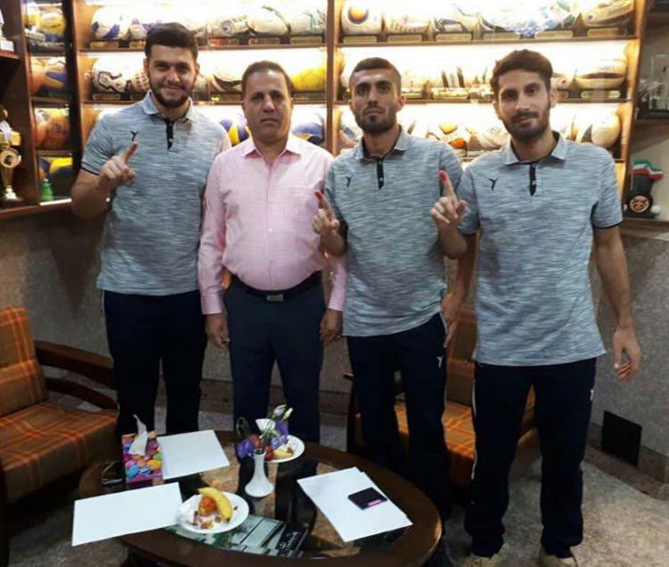 سه بازیکن نفت مسجد سلیمان برای یک فصل دیگر ماندنی شدند