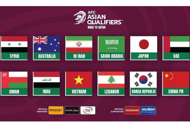 حریفان تیم ملی فوتبال ایران در مرحله نهایی انتخابی جام جهانی مشخص شدند/ گروه دوم سخت و دشوارتر
