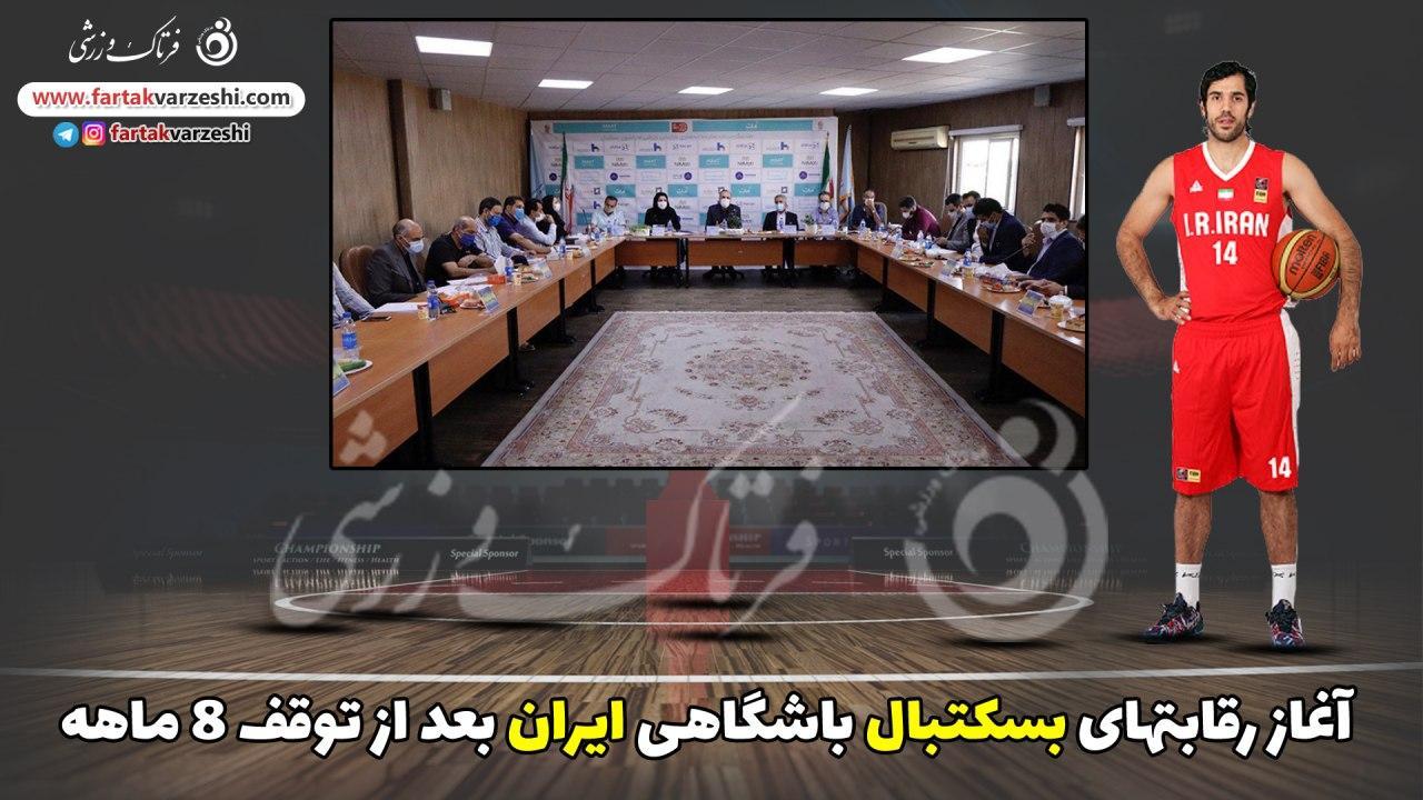 آغاز رقابتهای بسکتبال باشگاهی ایران بعد از توقف ۸ ماهه