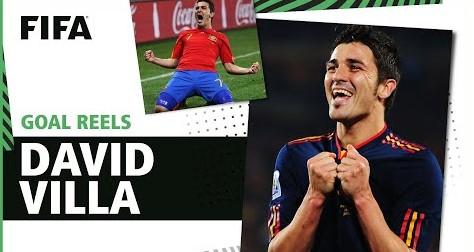 ده گل برتر داوید ویا برای اسپانیا در جام جهانی + فیلم