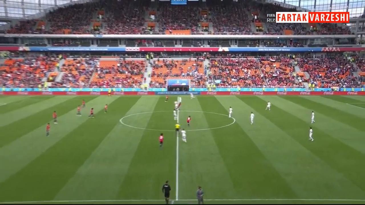 خلاصه بازی مصر 0 - 1 اروگوئه (جام جهانی 2018 روسیه) + فیلم