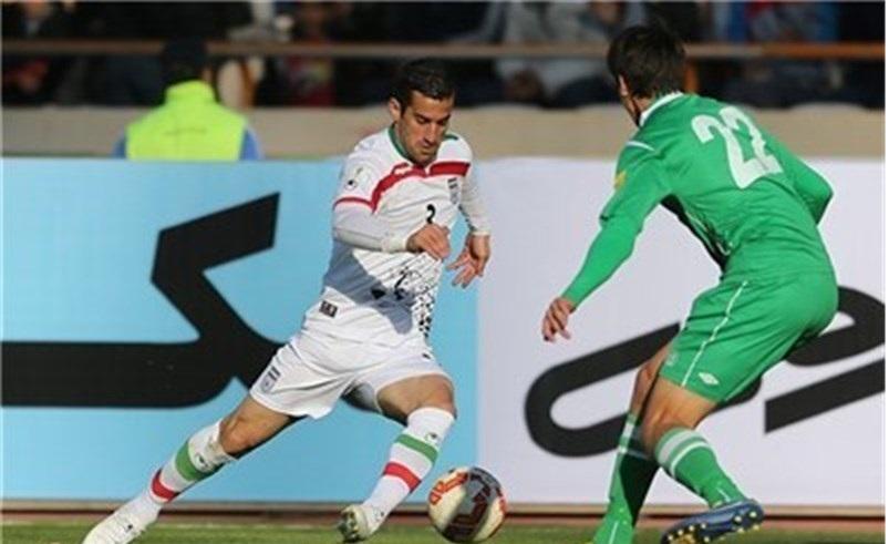  پیروزی ایران در نیمه نخست دیدار با الجزایر