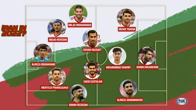 جام جهانی 2022 /ترکیب احتمالی،خروجی ها و پدیده های تیم ملی ایران