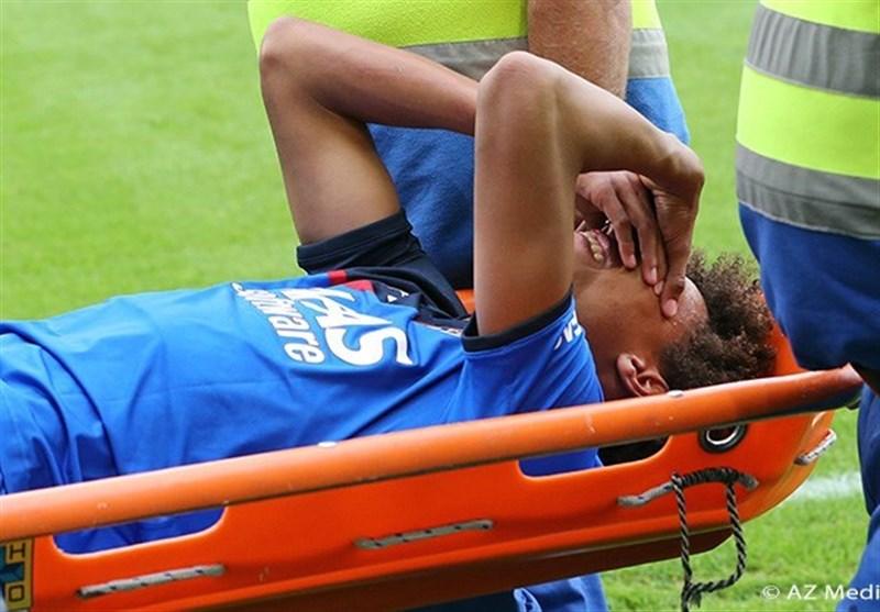  پدیده ۱۸ ساله تیم فوتبال آلکمار هلند با اتفاقی تلخ مواجه شد