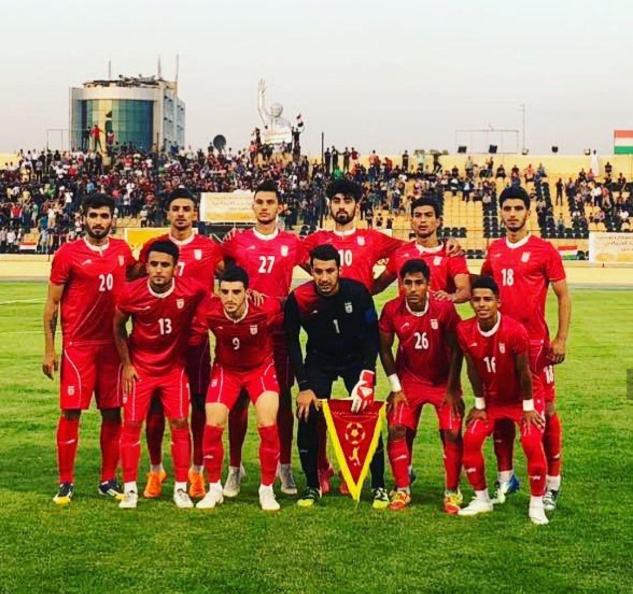 گزارش تصویری از بازی تیم ملی امید ایران و عراق