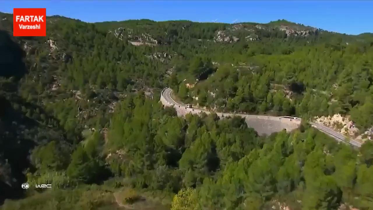 لحظاتی دیدنی رالی WRC 2017 از دوربین هوایی + فیلم