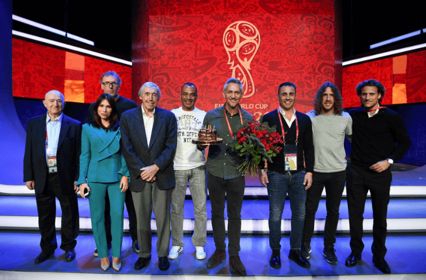  سورپرایز گری لینه کر توسط مسئولان جام جهانی ۲۰۱۸ 