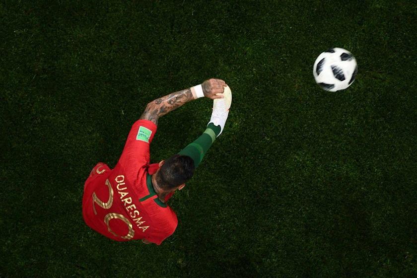 شوت استثنایی بازیکن پرتغال،کار ایران را در نیمه دوم سخت تر کرد!
