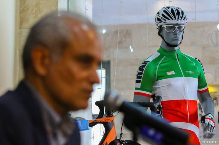 رونمایی از لباس و دوچرخه ملی‌پوشان المپیکی 