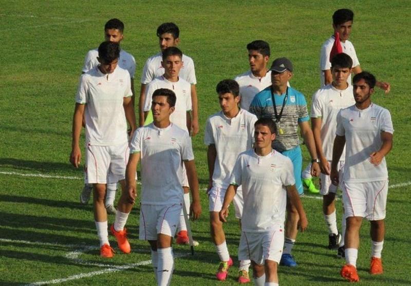 تساوی تیم فوتبال جوانان ایران در مسقط 