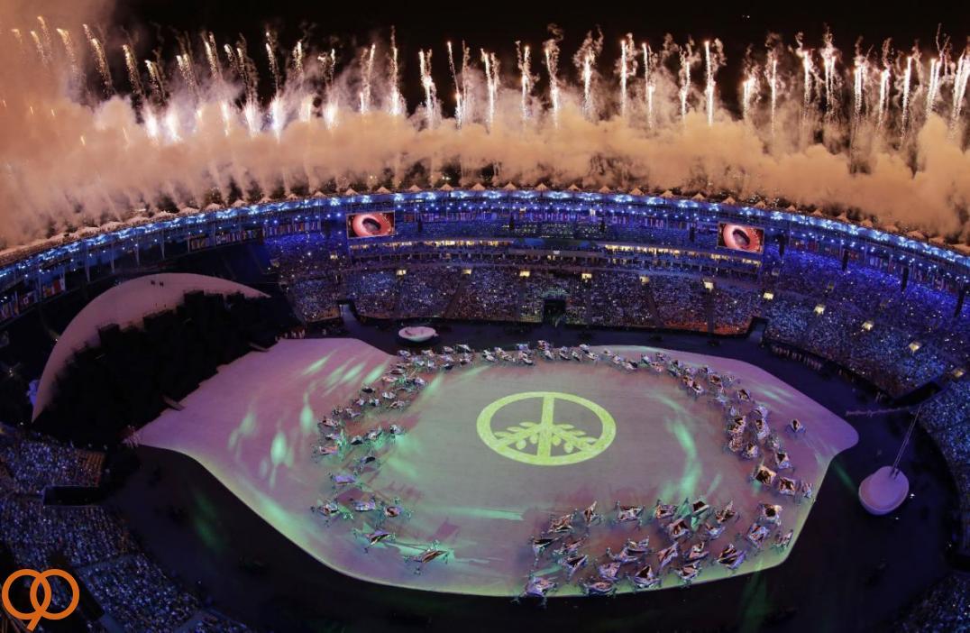  گزارش تصویری : مراسم افتتاحیه المپیک ریو ۲۰۱۶
