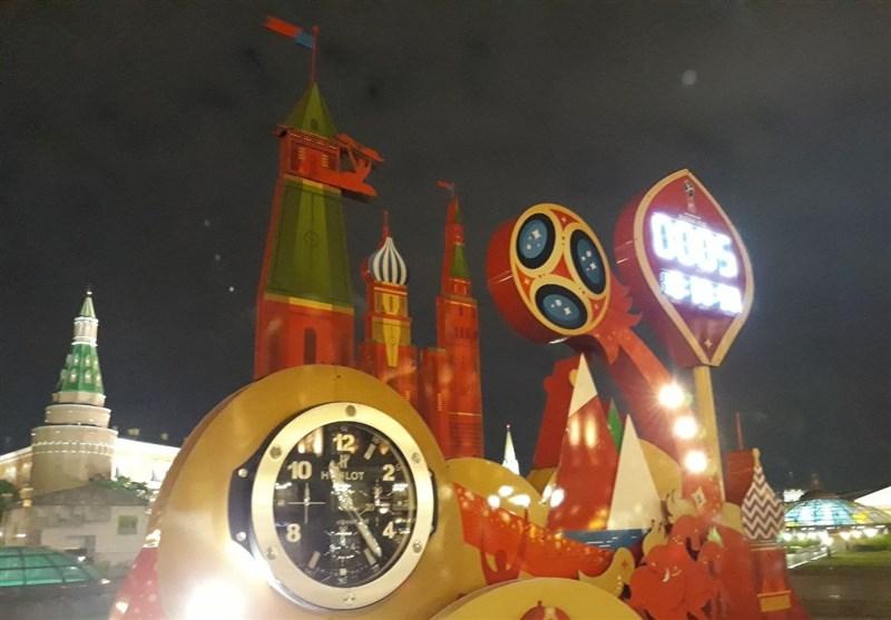 شب سرد مسکو ۵ روز مانده به آغاز جام جهانی + عکس