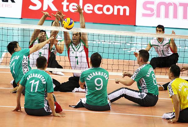 مردان والیبال نشسته ایران،ملی پوشان آلمان را شکست دادند