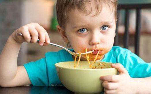 رژیم غذایی متعادل برای افزایش وزن کودک