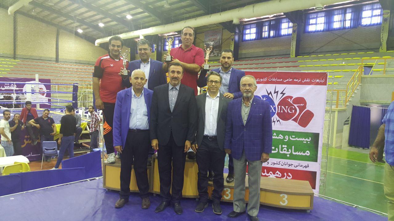 مازندران فاتح مسابقات بوکس قهرمانی جوانان کشور شد
