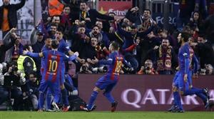 رکوردشکنی تاریخی بارسلونا در لیگ قهرمانان+فیلم