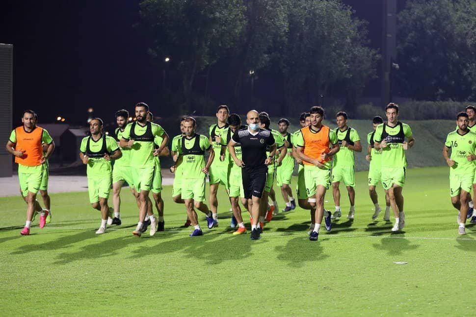 گزارش تصویری از تمرین دیروز طلایی‌پوشان پیش از دیدار مقابل السد قطر