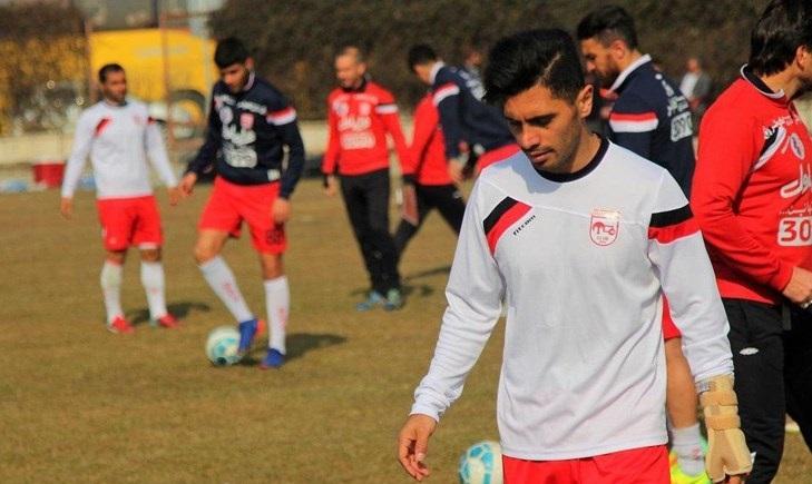 بازگشت بدشانس ترین بازیکن ایران به تمرین تراکتور