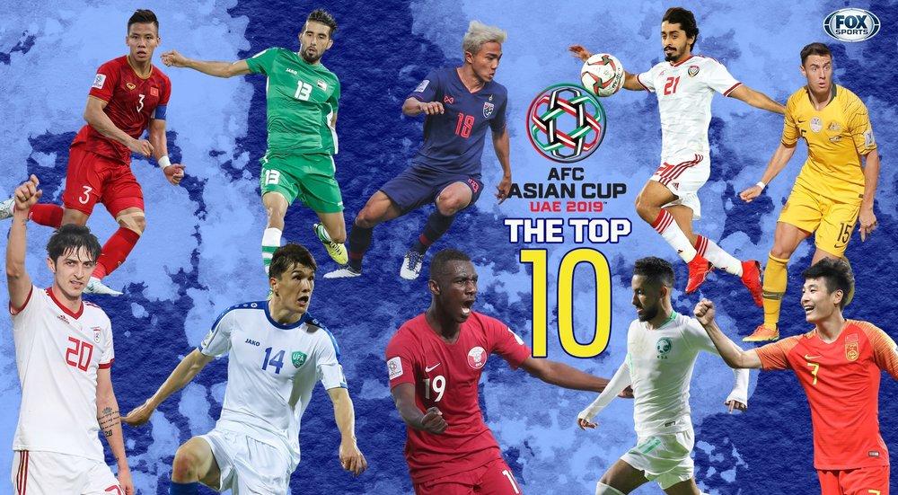 دو مهره کلیدی کی روش در بین ۱۰ بازیکن برتر جام ملت های آسیا