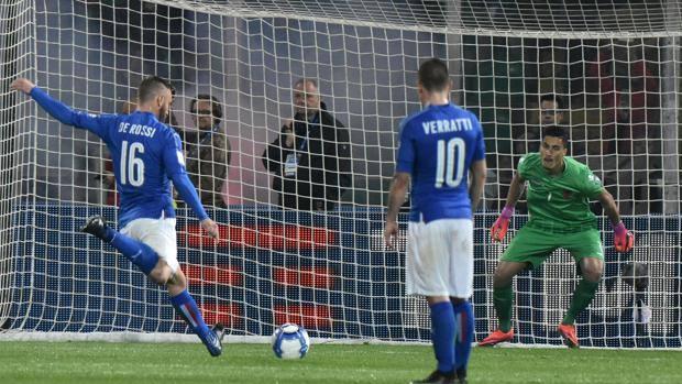 پیروزی آسان ایتالیا مقابل آلبانی

