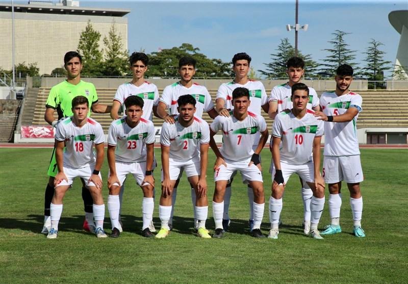 شکست فوتبالیست‌های نوجوان ایران مقابل ژاپن