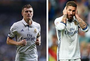 ۳ بازیکن رئال مادرید در خطر محرومیت از لیگ قهرمانان اروپا