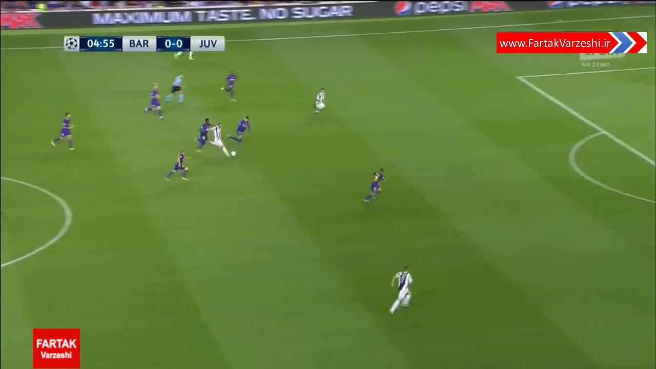 خلاصه بازی بارسلونا 3-0 یوونتوس + فیلم