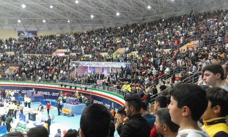 قهرمانی تیم ملی والیبال امید ایران در روز سرافرازی اردبیل در میزبانی