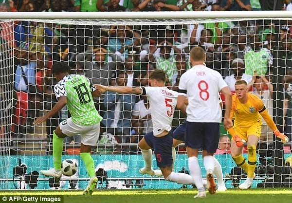  پیروزی خانگی تیم ملی انگلیس برابر نیجریه 