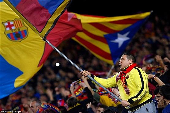خطر محرومیت باز هم بارسلونا را تهدید میکند/این بار حرکت سیاسی تماشاگران!