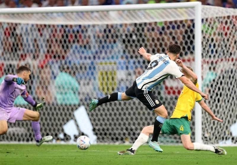 برتری یک نیمه‌ای آرژانتین مقابل هلند 