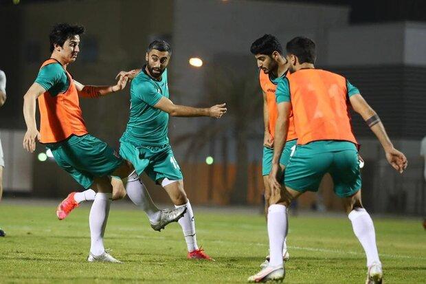 تیم ملی فوتبال ایران تنها سه روز با تمام بازیکنان تمرین می‌کند