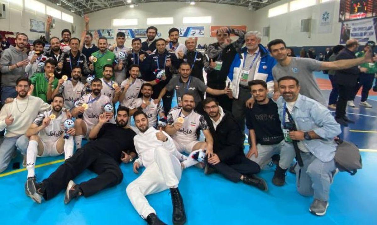 ایران بر بام فوتسال دنیا / قهرمانی فوتسال ناشنوایان ایران در جهان