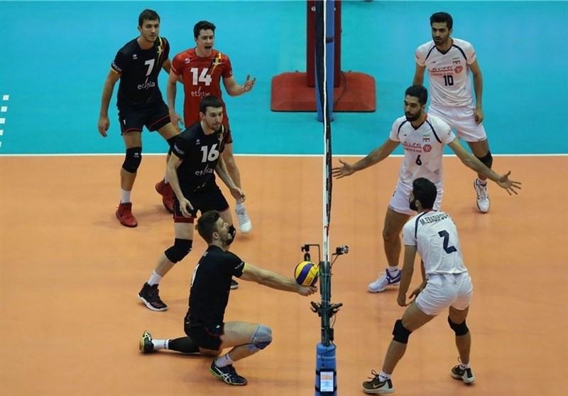  ایران 3 - بلژیک 2 / دومین پیروزی سروقامتان ایران در لیگ جهانی والیبال