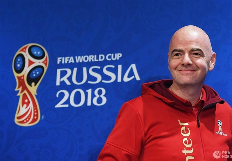 اینفانتینو زمان تعیین تعداد تیم‌های شرکت‌کننده در جام جهانی 2022 را اعلام کرد