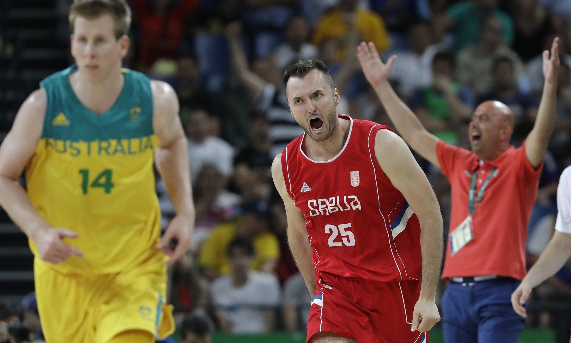  صرب‌ها حریف آمریکا در فینال بسکتبال المپیک