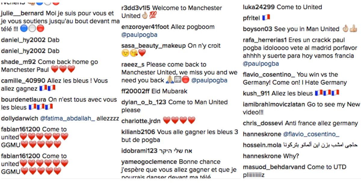 هجوم هواداران پوگیا به صفحه ی اینستاگرامش