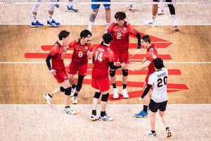 صعود ژاپن به نیمه‌نهایی لیگ ملت‌های والیبال