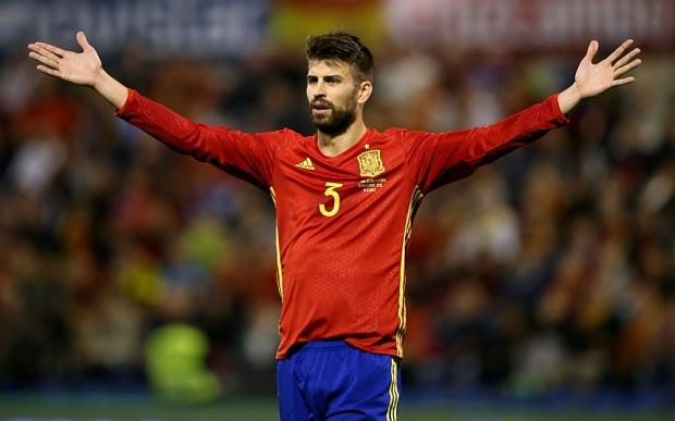 جرارد پیکه  از تیم ملی اسپانیا خداحافظی می‌کند